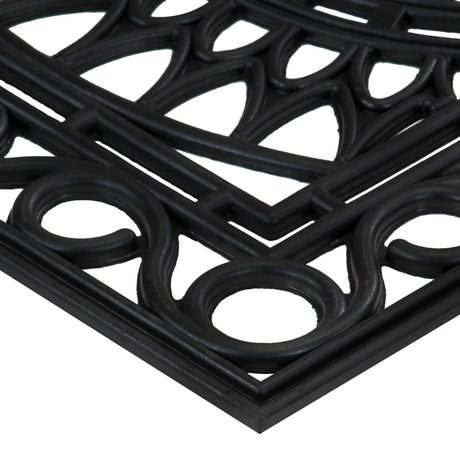 Vidaxx Fußmatte rechteckig 45x75 cm Gummi