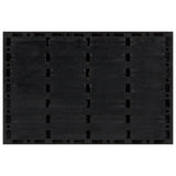 Vidaxx Fußmatte rechteckig 40x60 cm aus Gummi und Kokosfaser
