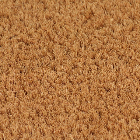 Vidaxx Fußmatten 2 Stück 40x60 cm getuftete Kokosfaser natur
