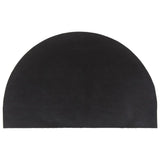 Vidaxx Fußmatte halbrund 50x80 cm getuftete Kokosfaser natur