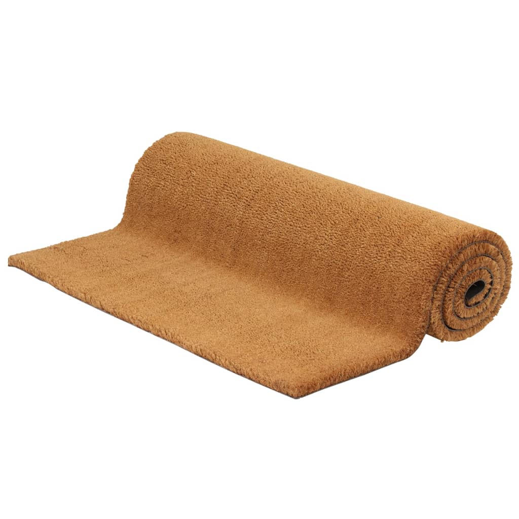 Vidaxl Doormat 100x200 cm Tufted Coconut Fibre Natural