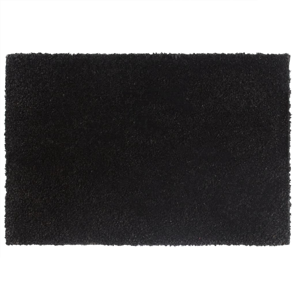 Vidaxl Doormat 40x60 cm Tufted Coconut Fiber Black