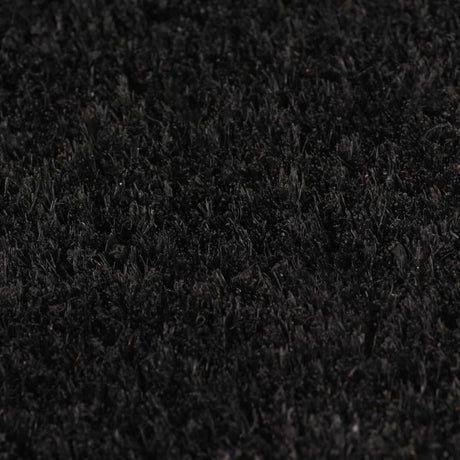 Vidaxx Fußmatten 2 Stück 40x60 cm getuftete Kokosfaser schwarz