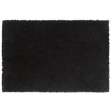 Vidaxl Doormats 5 St 40x60 cm Tufted Coconut Fiber Black