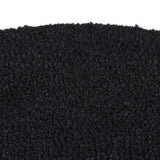 Vidaxx Fußmatte halbrund 50x80 cm getuftete Kokosfaser schwarz