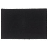 Vidaxl Doormat 60x90 cm Tufted Coconut Fiber Black