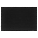 VIDAXL POORMAT 65x100 cm Tufted Kokosfaser Schwarz