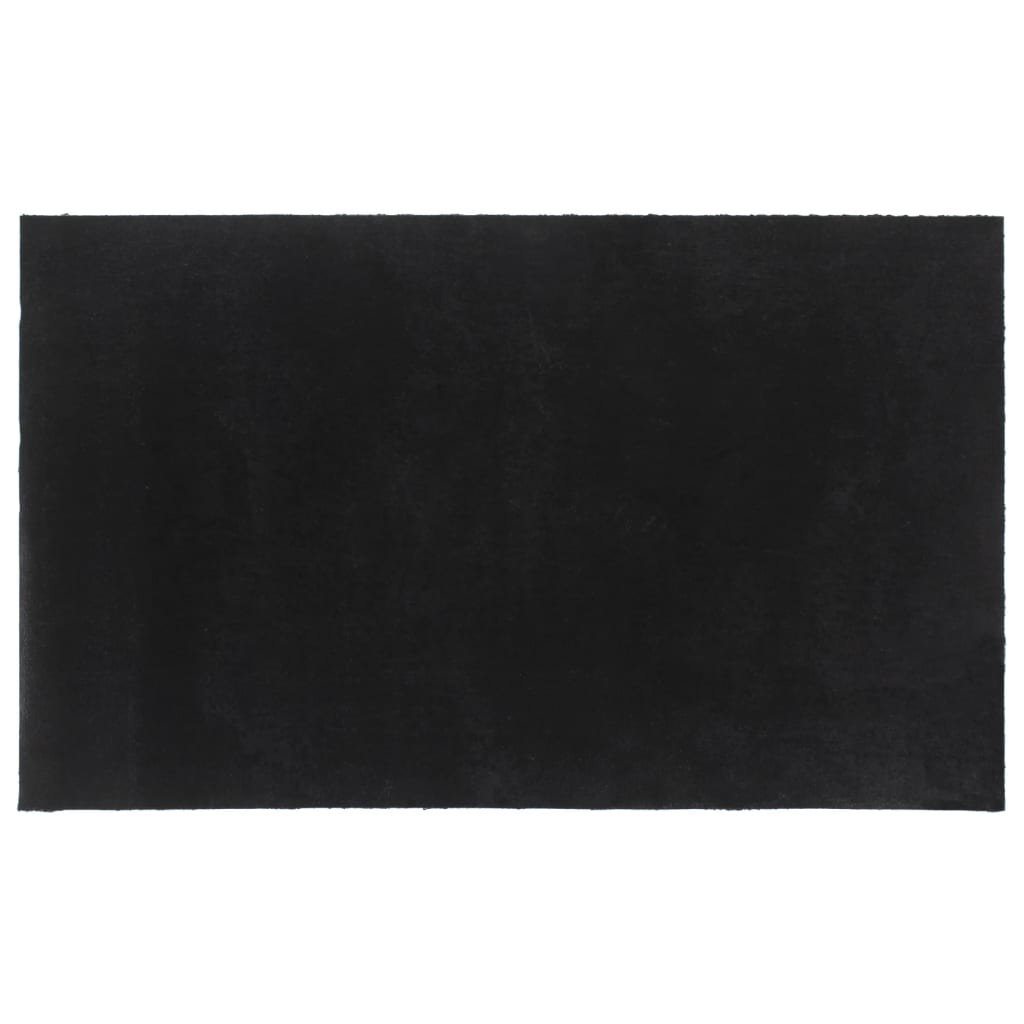 VIDAXL POORMAT 90x150 cm Tufted Kokosfaser Schwarz