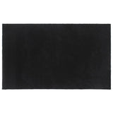 Vidaxl Doormat 90x150 cm tufted coconut fiber black