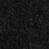 Vidaxl Doormat 100x200 cm Tufted Coconut Fibre Black