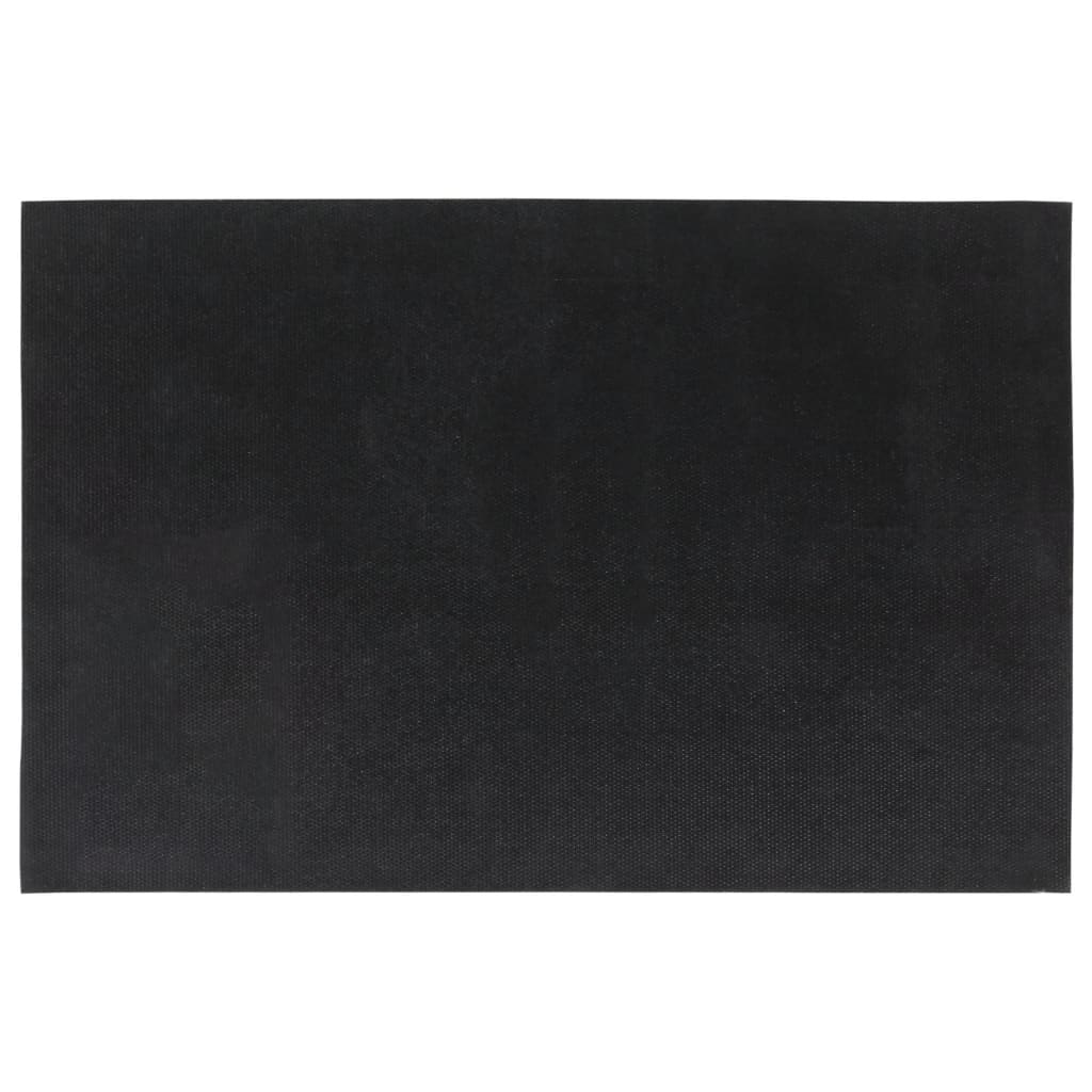 Vidaxx Fußmatten 5 Stück 40x60 cm getuftete Kokosfaser dunkelgrau