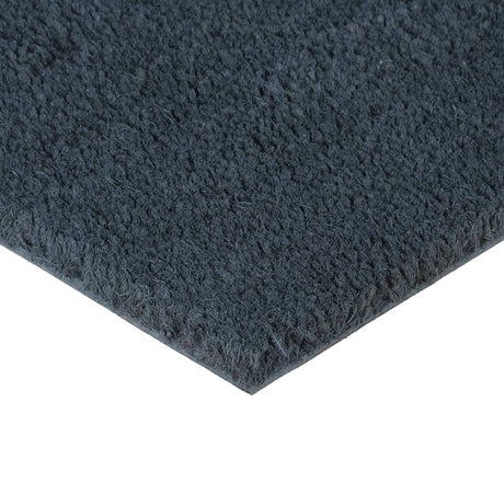 VidaXL Fußmatte 80x100 cm getuftete Kokosfaser dunkelgrau