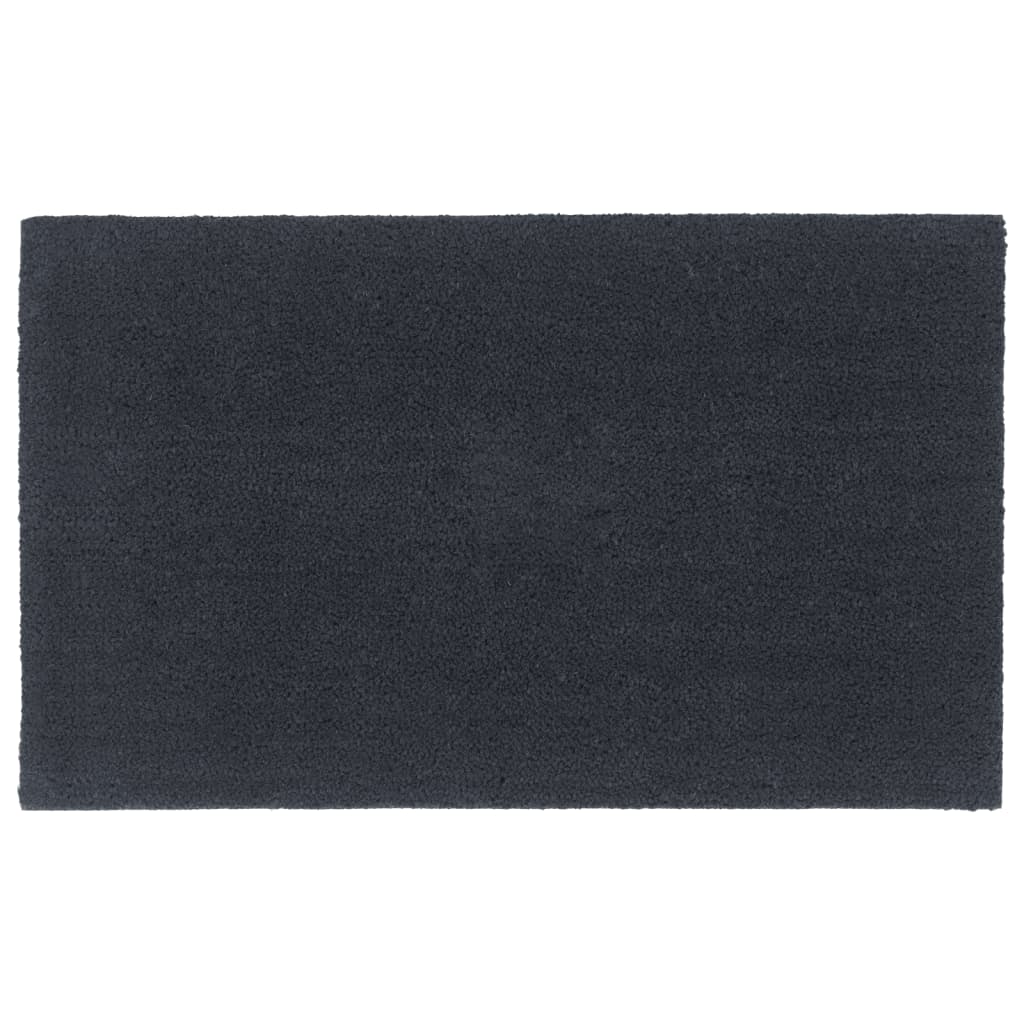 Vidaxx Fußmatte 90x150 cm getuftete Kokosfaser dunkelgrau