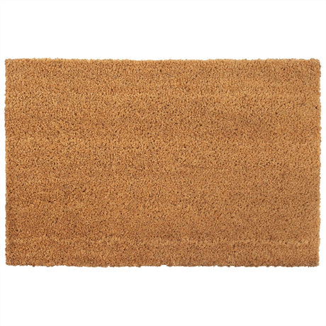 Vidaxx Fußmatten 2 Stück 40x60 cm getuftete Kokosfaser natur