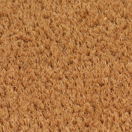 Vidaxx Fußmatten 2 Stück 40x60 cm getuftete Kokosfaser natur