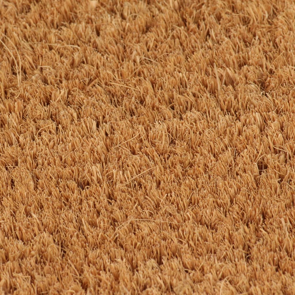 Vidaxl Doormat 60x90 cm tufted coconut fiber natural