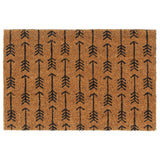 Vidaxl Doormat 40x60 cm tuftet kokosnødfiber naturlig