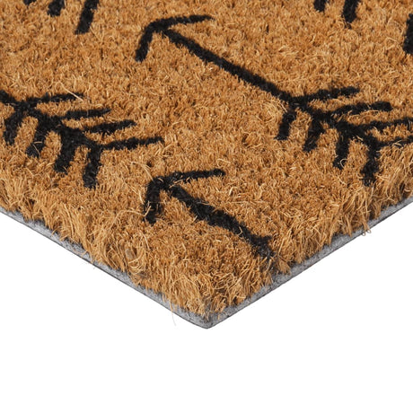 Vidaxx Fußmatte 40x60 cm getuftete Kokosfaser natur