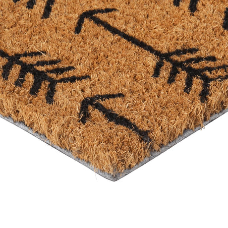 Vidaxx Fußmatte 45x75 cm getuftete Kokosfaser natur