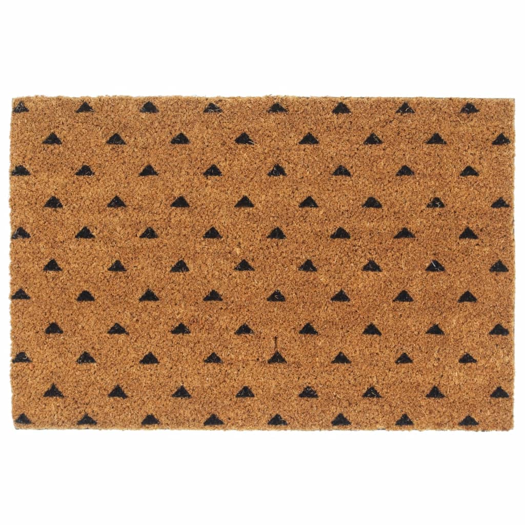 Vidaxl DOORMAT 40x60 cm Fibre de noix de coco tufted Natural