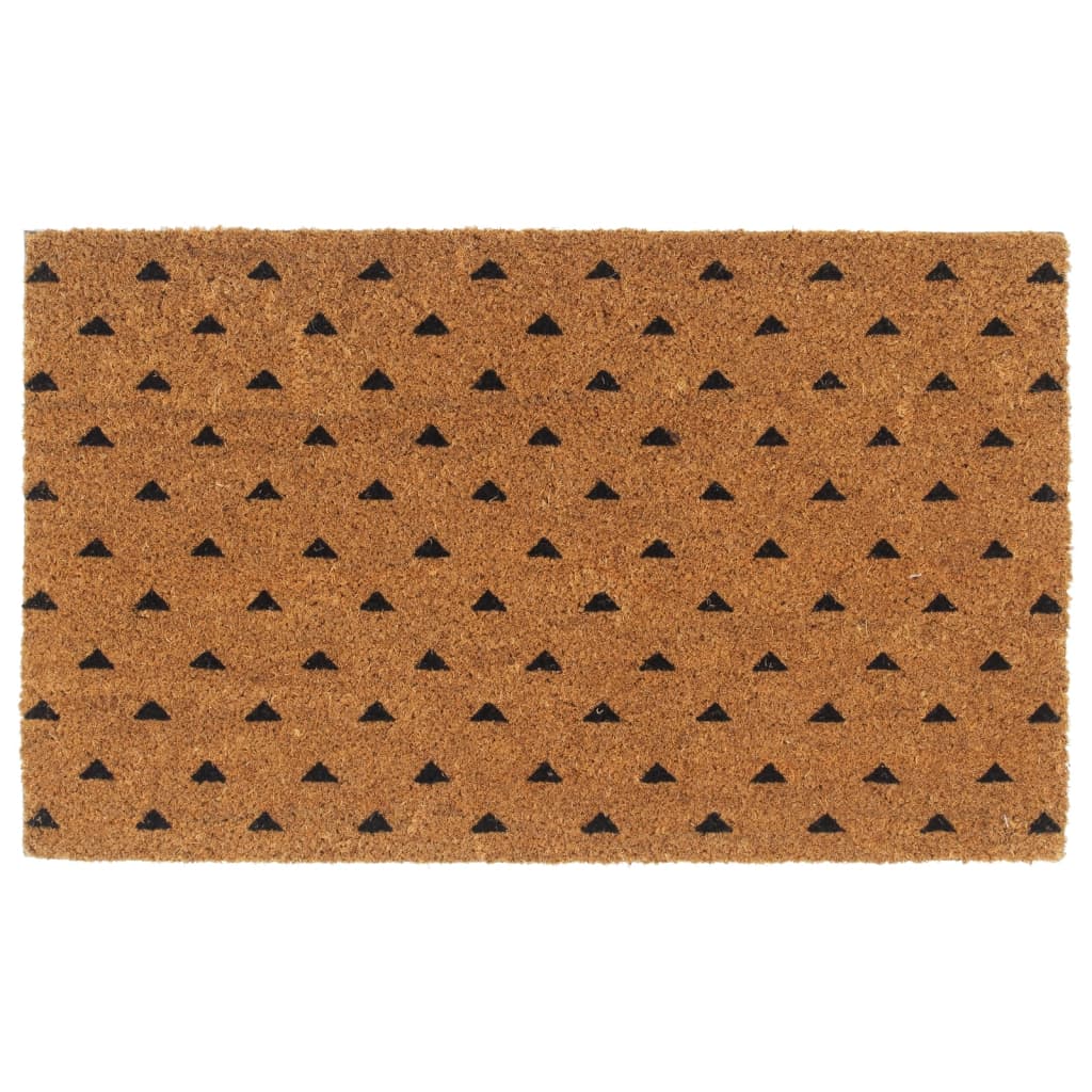 Vidaxl's Doormat 45x75 cm Tufted Kokosfaser Natural