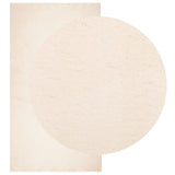 VidaXL Teppich Huarte Kurzflor weich waschbar 80x150 cm Beige