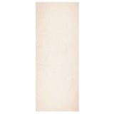VidaXL Teppich Huarte Kurzflor weich waschbar 80x200 cm Beige