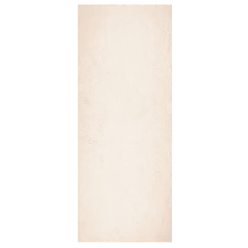 VIDAXL RUG HUARTE LASSO -DIPLE SOLABILE MORSO 80x200 cm beige