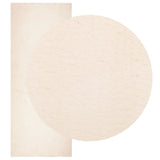 VidaXL Teppich Huarte Kurzflor weich waschbar 80x200 cm Beige