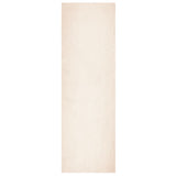 Vidaxl Teppich Huarte Low -Molzen Weichwaschbar 80x250 cm Beige