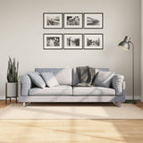 VidaXL Teppich Huarte Kurzflor weich waschbar 100x200 cm Beige