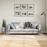 VidaXL Teppich Huarte Kurzflor weich waschbar 140x200 cm Beige