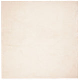 VidaXL Teppich Huarte Kurzflor weich waschbar 160x160 cm Beige
