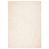 VidaXL Teppich HUARTE Kurzflor weich waschbar 240x340 cm Beige
