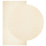 VidaXL Teppich Huarte Kurzflor weich waschbar 80x150 cm Creme