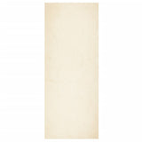 VidaXL Teppich HUARTE Kurzflor weich waschbar 80x200 cm Creme