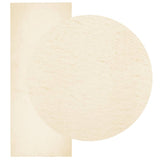VidaXL Teppich HUARTE Kurzflor weich waschbar 80x200 cm Creme