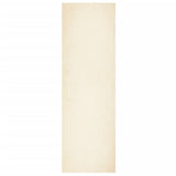 Bidaxl -mattan Huarte Låg -Pile Soft Washable 80x250 cm Cream