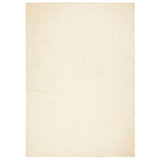 VidaXL Teppich Huarte Kurzflor weich waschbar 120x170 cm Creme