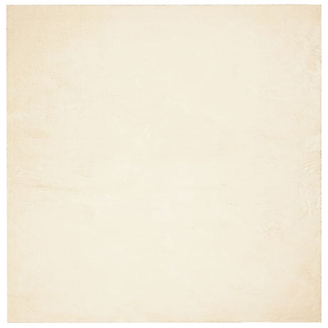 VidaXL Teppich Huarte Kurzflor weich waschbar 160x160 cm Creme