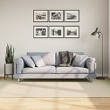 Vidaxx Teppich Huarte Kurzflor weich waschbar 160x230 cm Creme