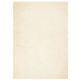 Vidaxx Teppich Huarte Kurzflor weich waschbar 240x340 cm Creme