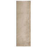 Vidaxx Teppich Huarte Kurzflor weich waschbar 80x250 cm sandfarben