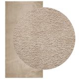 Vidaxl Rug Huarte Low -Pole Myk vaskbar 100x200cm sand -farget