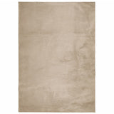 Vidaxl Teppich Huarte Low -Molon Weichwaschbar 140x200 cm Sand -Colored