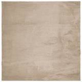 Vidaxx Teppich Huarte Kurzflor weich waschbar 160x160cm sandfarben