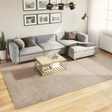 VidaXL Teppich HUARTE Kurzflor weich waschbar 240x340cm sandfarben
