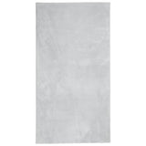 Vidaxl rug Huarte low -pole soft washable 80x150 cm gray