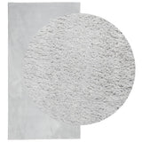 VidaXL Teppich Huarte Kurzflor weich waschbar 80x150 cm grau