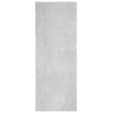 Vidaxl rug Huarte low -pole soft washable 80x200 cm gray